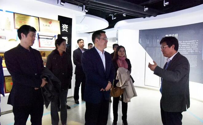 市政府领导考察华体会（中国）